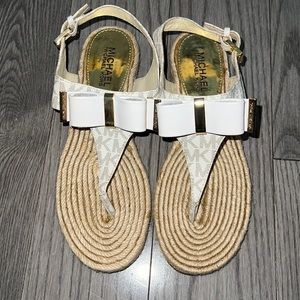 MK LEATHER SANDALS